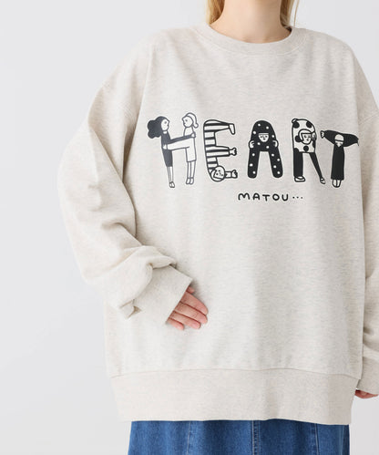 《近日発売》ハートをまとえプルオーバー HEART