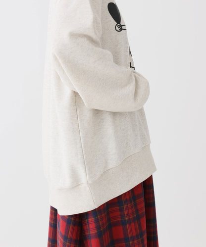 《10/30発売》ハートをまとえプルオーバー ハートアフロ女の子