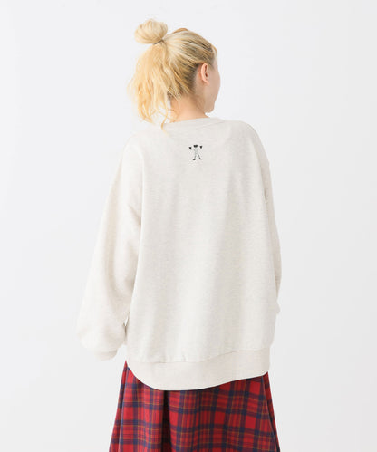 プリントオートミール / 154cm / FREE