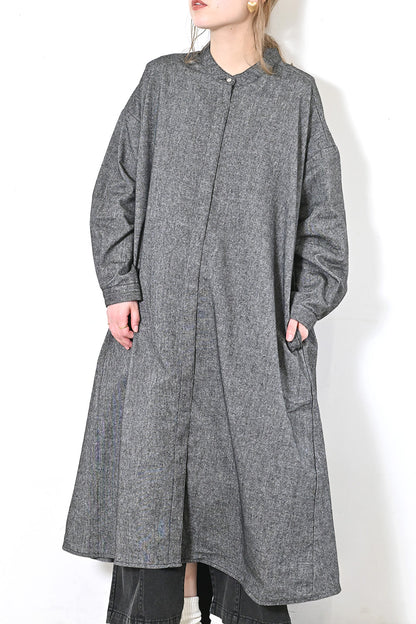 【Sorte cuff】コットンリネン起毛ワンピース