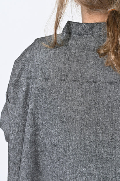 【Sorte cuff】コットンリネン起毛ワンピース