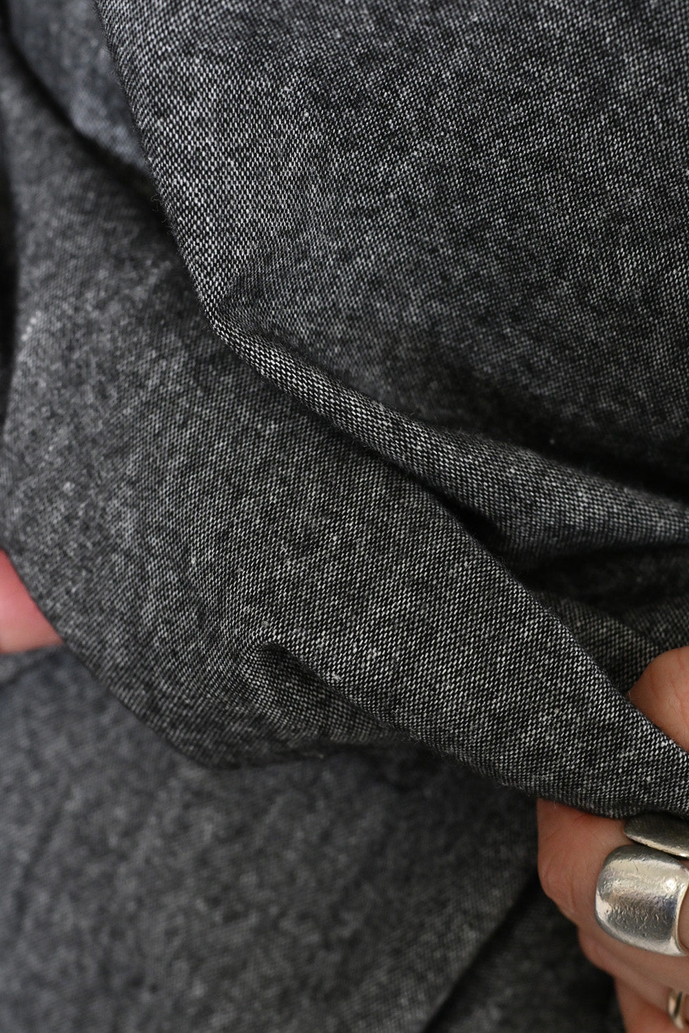 【Sorte cuff】コットンリネン起毛ワンピース