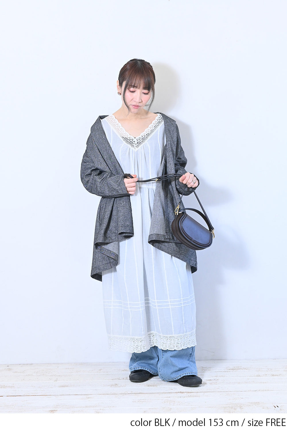 【Sorte cuff】コットンリネン起毛ガウン