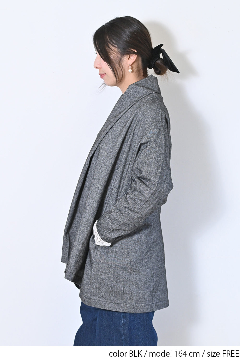 【Sorte cuff】コットンリネン起毛ガウン
