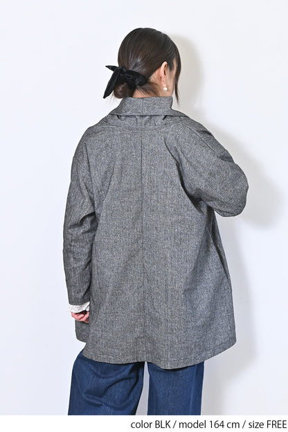 【Sorte cuff】コットンリネン起毛ガウン