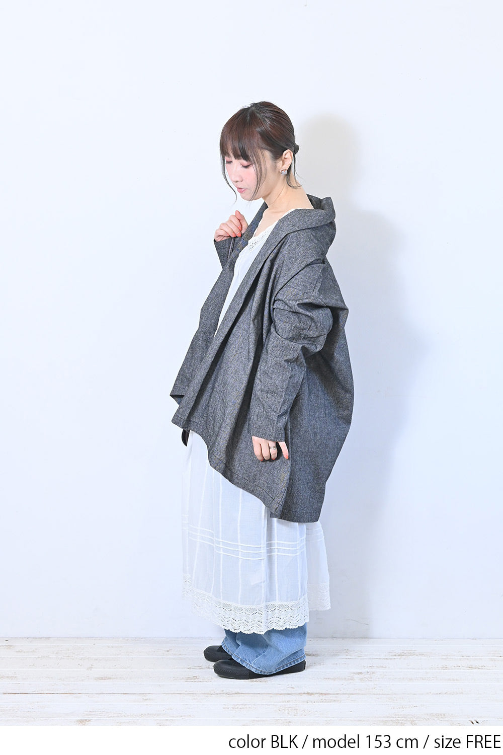 【Sorte cuff】コットンリネン起毛ガウン