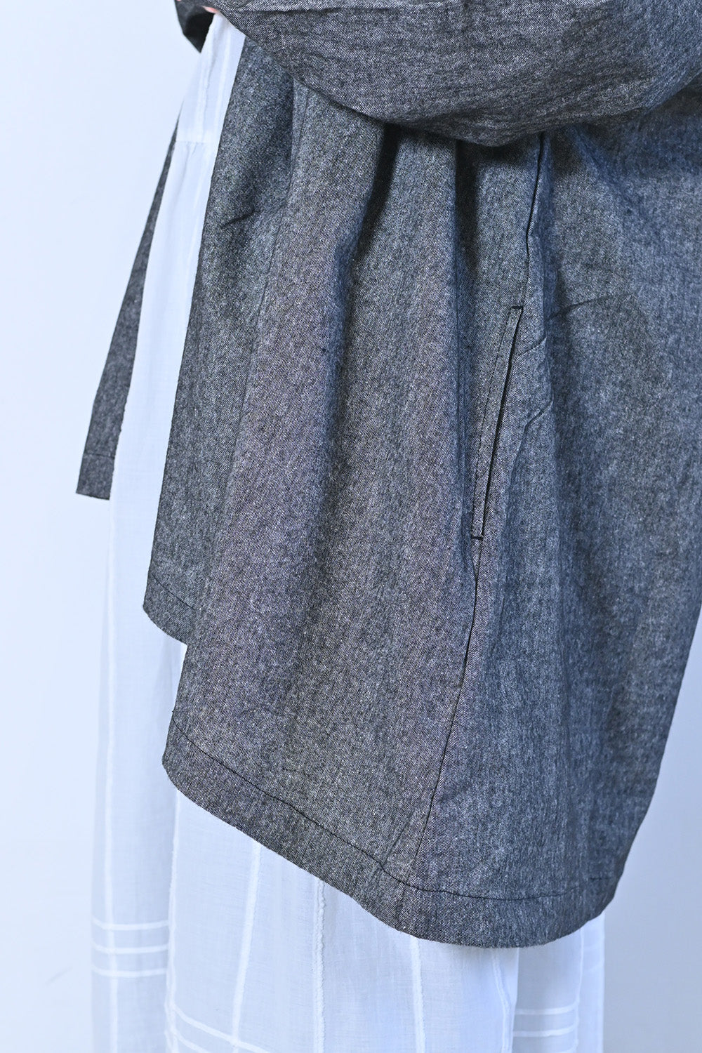 【Sorte cuff】コットンリネン起毛ガウン