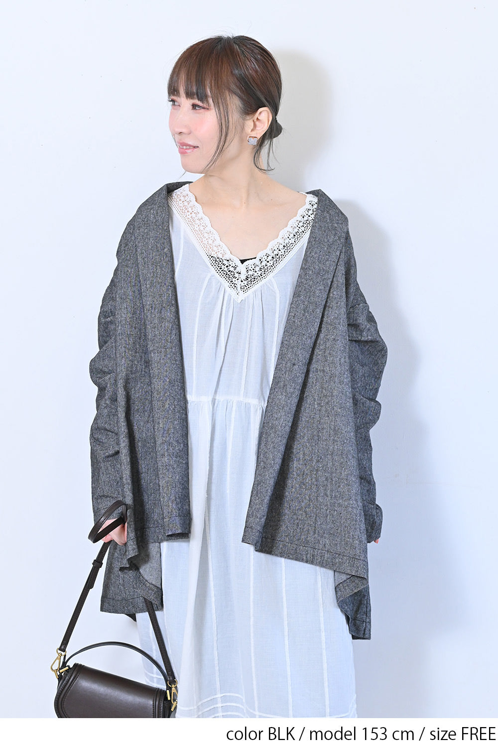 【Sorte cuff】コットンリネン起毛ガウン