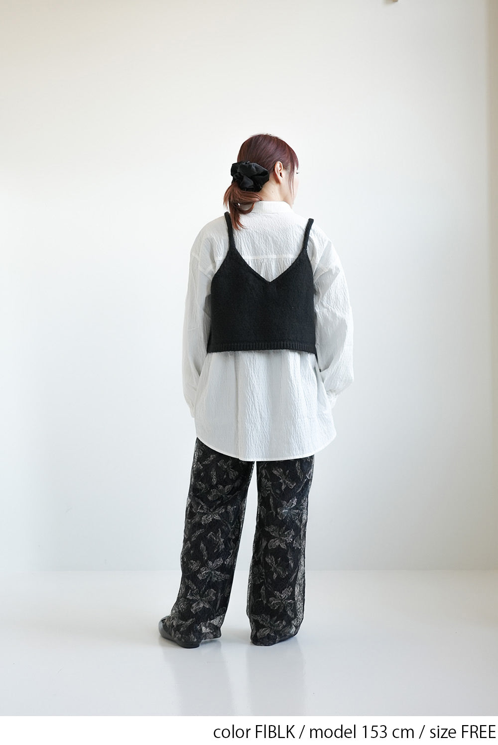 ≪SALE≫Art Floral Print Lace Pants