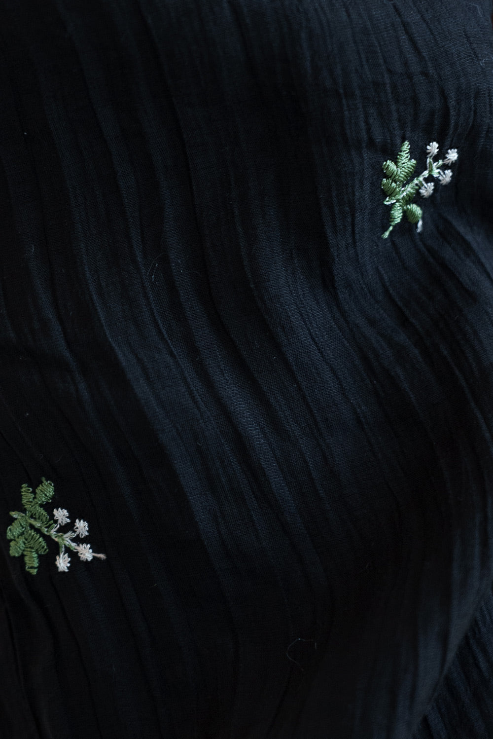 ≪SALE≫Sheer Small Flower Embroidered Loose Pants