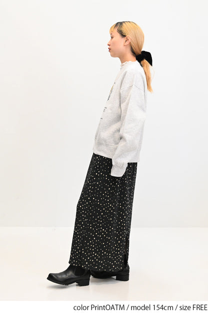 裏起毛エンブレム刺繍プルオーバー