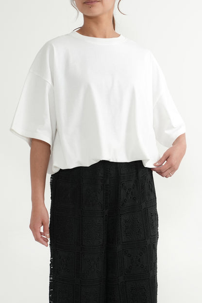 裾バルーンTシャツ
