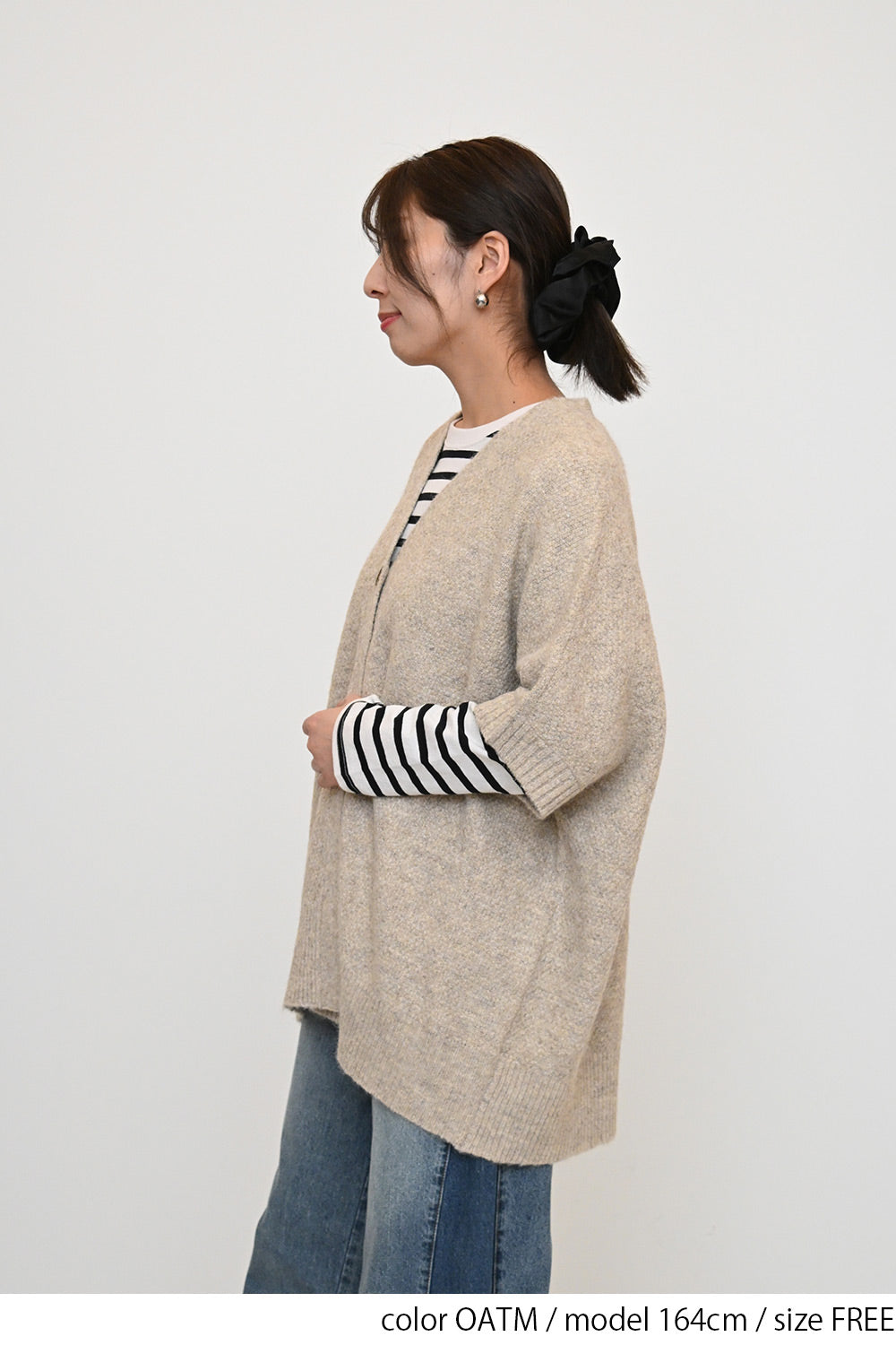 ≪SALE≫【SUN VALLEY】1/4.2四者混ドルマンカーデ – HEART MARKET