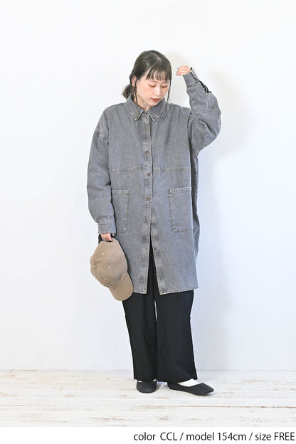 【GENTIL】チュニックシャツ