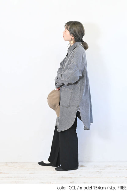 【GENTIL】チュニックシャツ