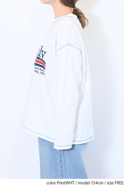 HopefullyプリントTee