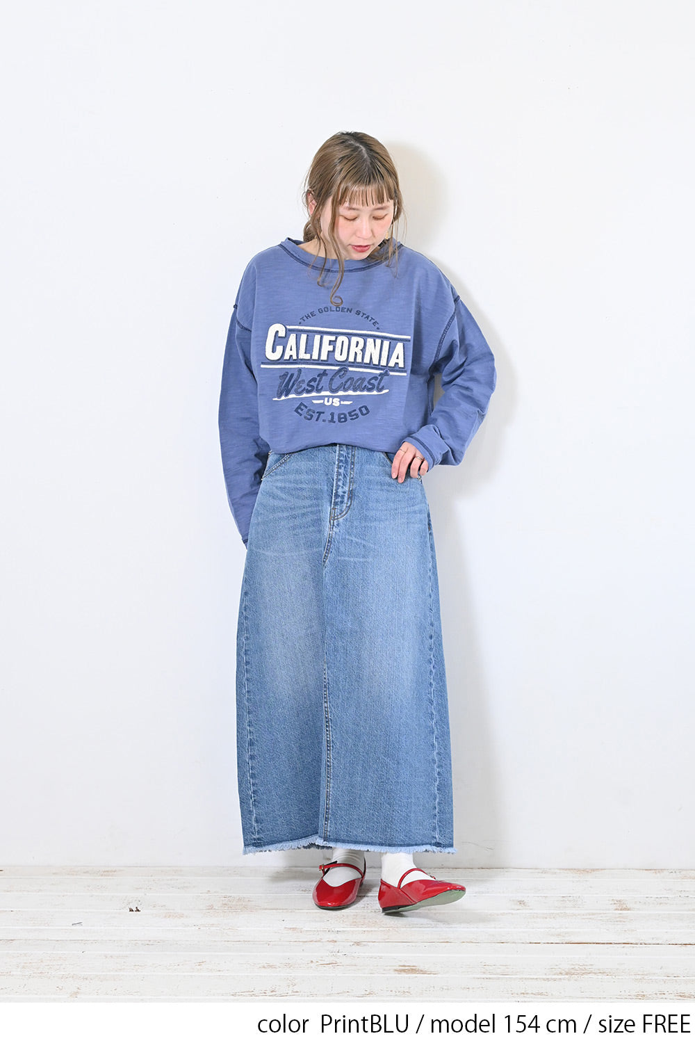CALIFORNIAプリントロンTee