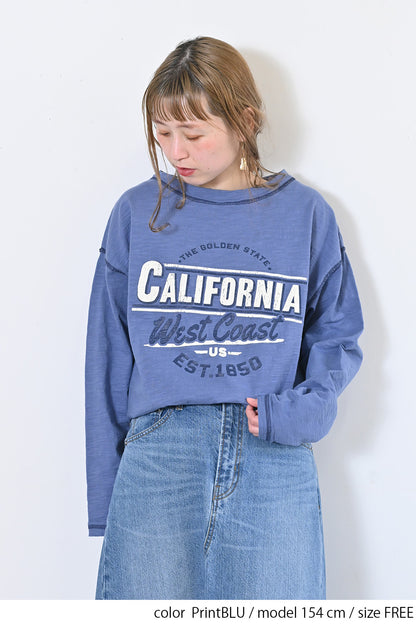 CALIFORNIAプリントロンTee