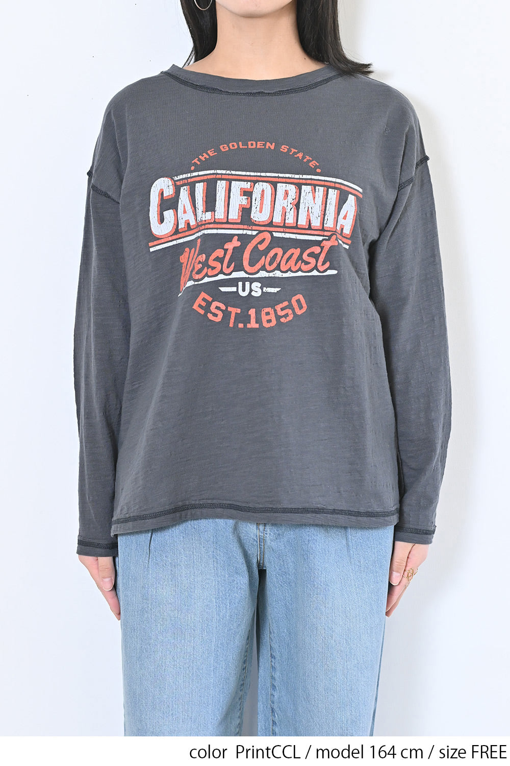 CALIFORNIAプリントロンTee