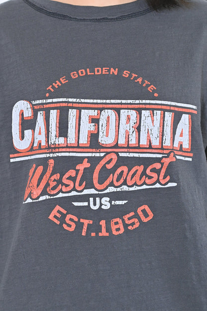 CALIFORNIAプリントロンTee