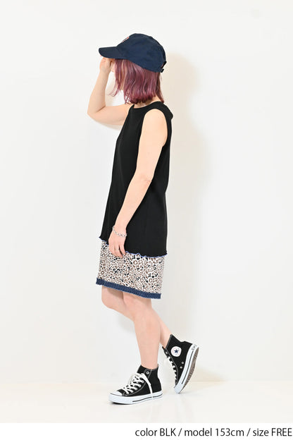 ≪SALE≫【GENTIL】Lettuce Hem Tank