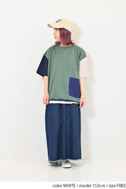 ≪SALE≫【GENTIL】Lettuce Hem Tank
