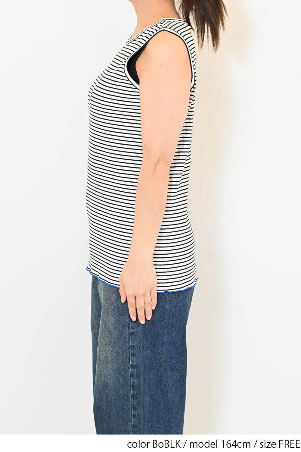 ≪SALE≫【GENTIL】Lettuce Hem Tank