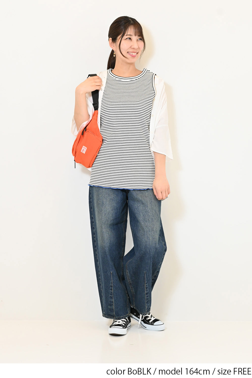 ≪SALE≫【GENTIL】Lettuce Hem Tank
