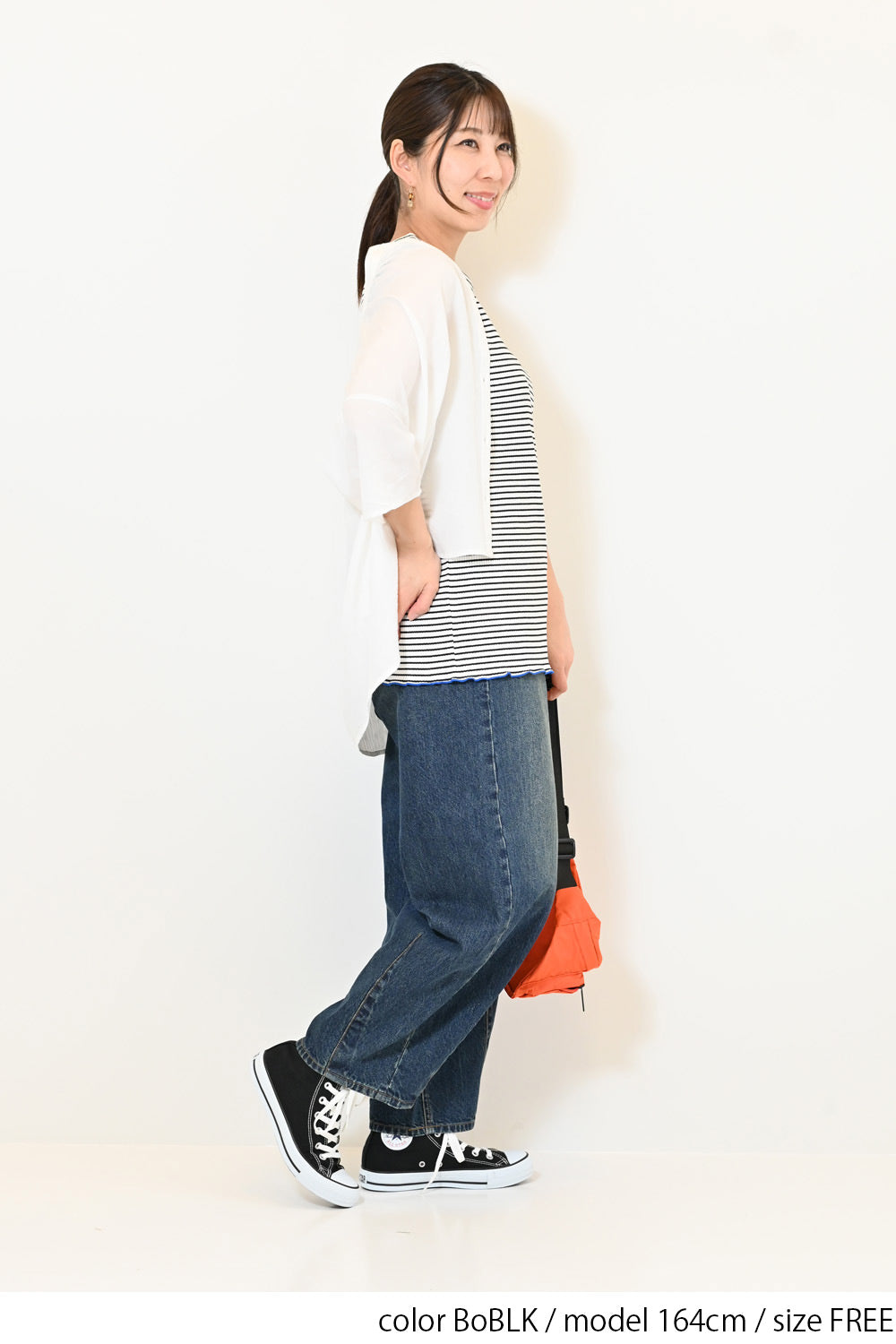 ≪SALE≫【GENTIL】Lettuce Hem Tank
