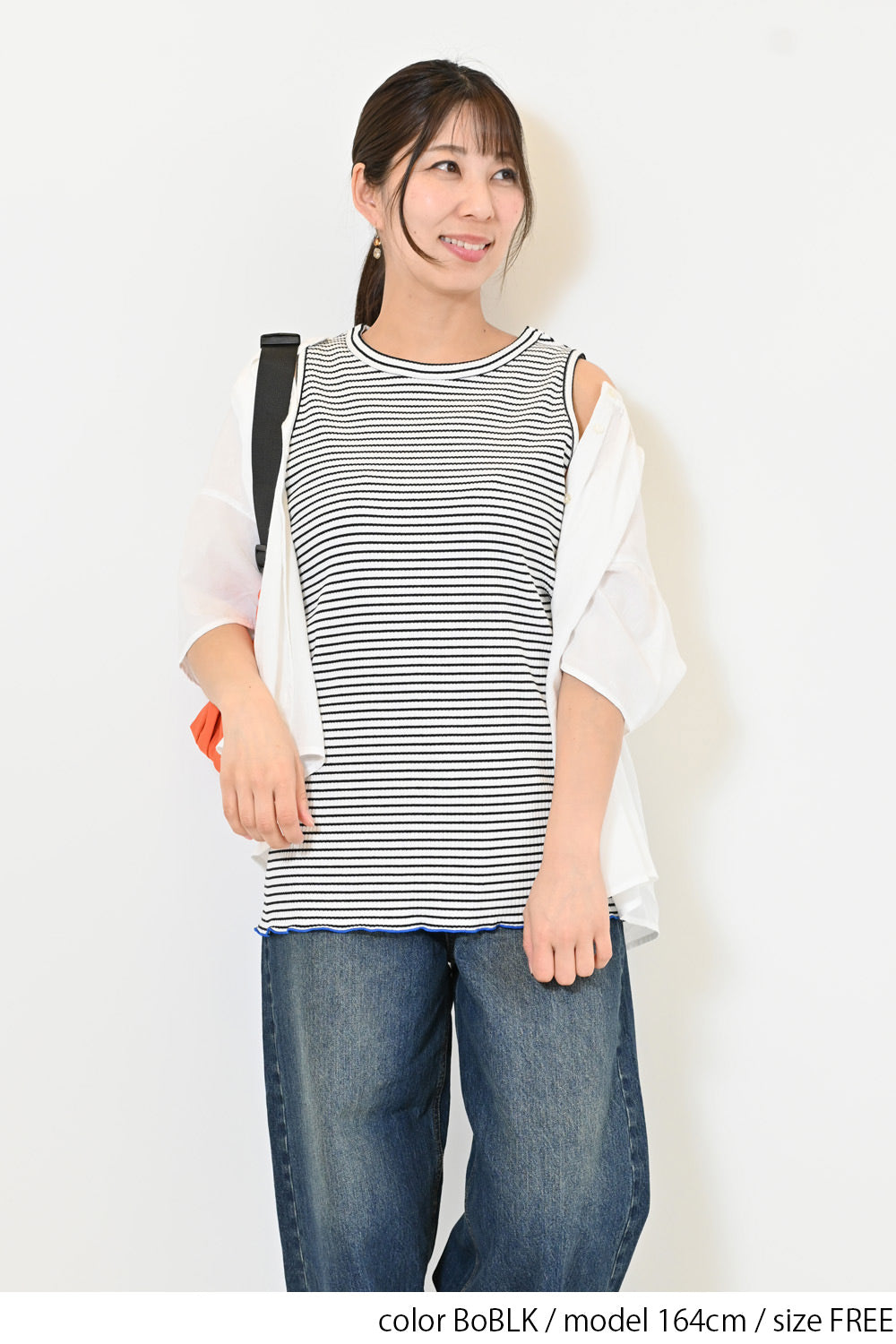 ≪SALE≫【GENTIL】Lettuce Hem Tank