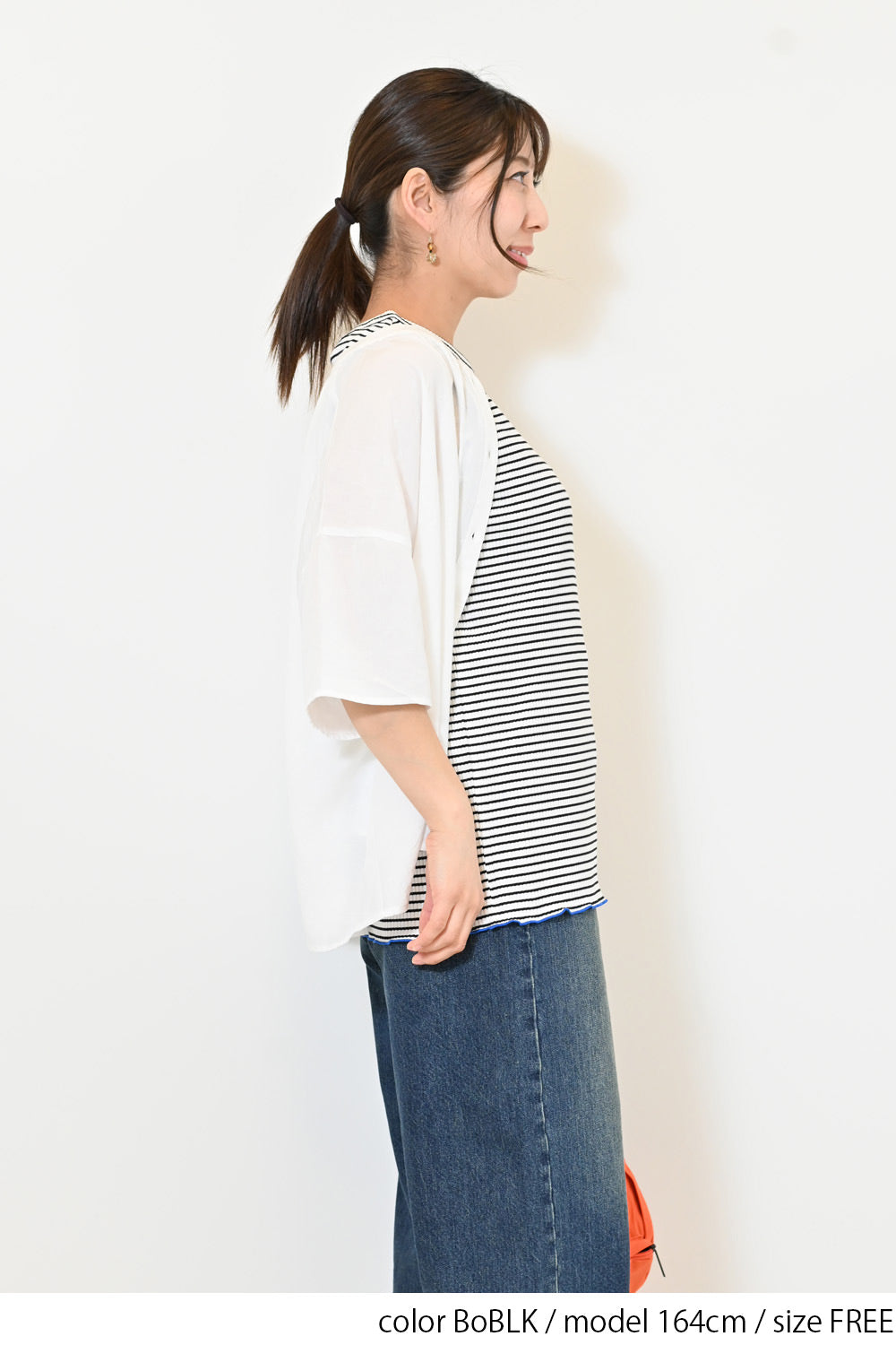 ≪SALE≫【GENTIL】Lettuce Hem Tank
