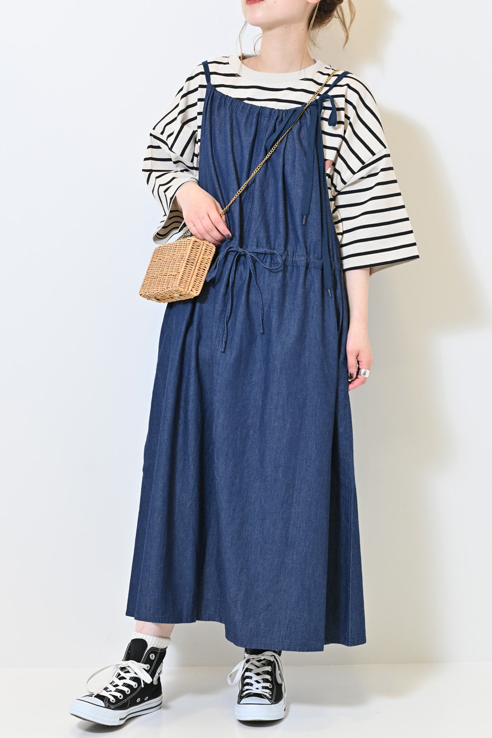 ≪SALE≫【GENTIL】2-Way Jumper Skirt