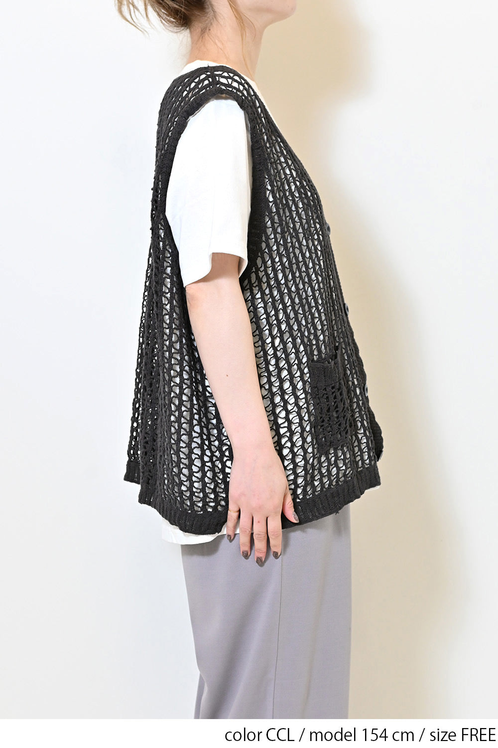3日間限定！送料無料／≪SALE≫【GENTIL】かぎ針編み風刺繍