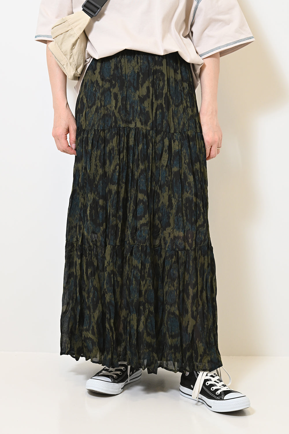 ページ限定特価♡新品♡ロングスカートととトップスの2点セット♡送料込み ジアちゃん着用♡ベストトップス＋メッシュロングスカート2