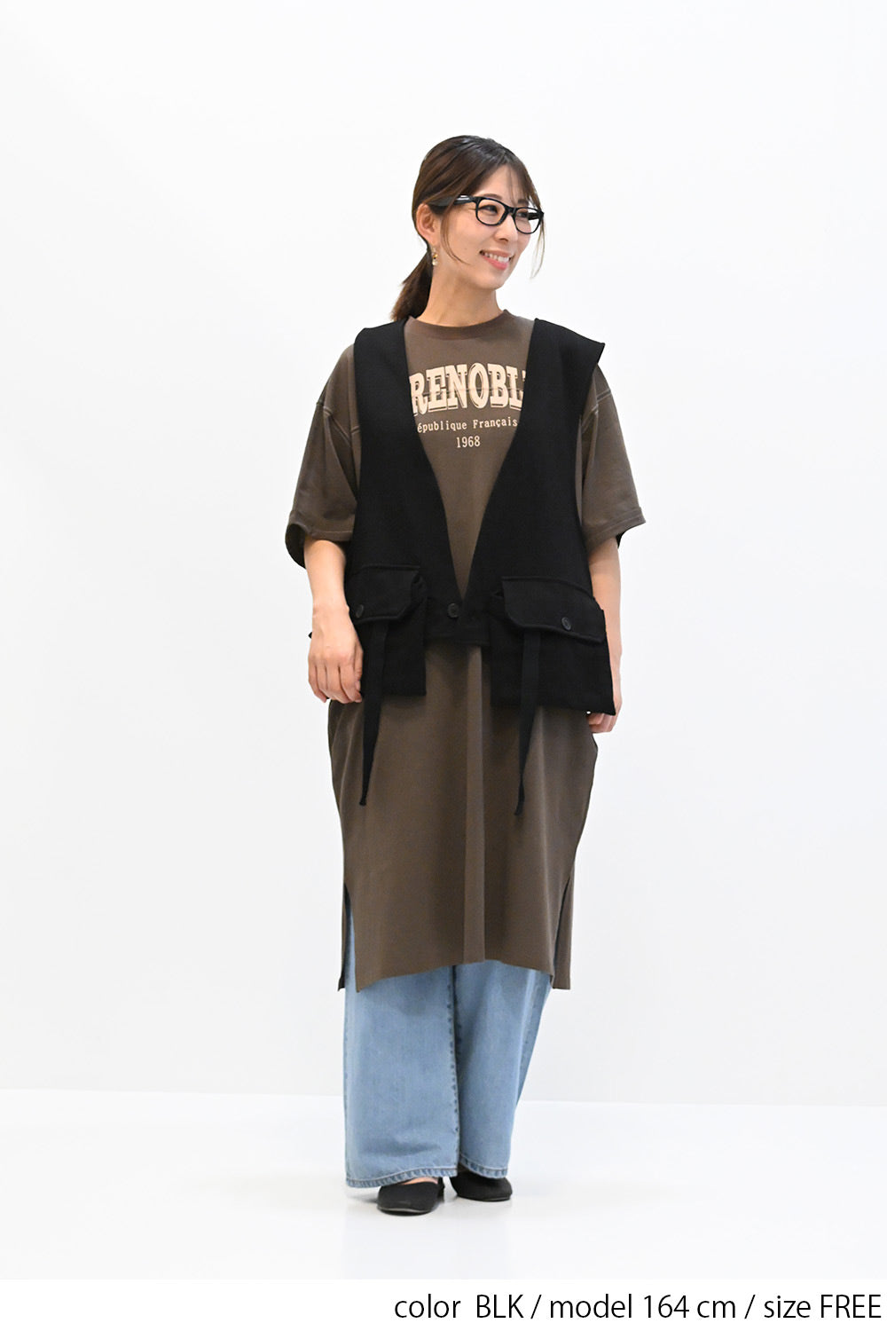 ≪SALE≫【GENTIL】裏毛ポケ付きベスト – HEART MARKET