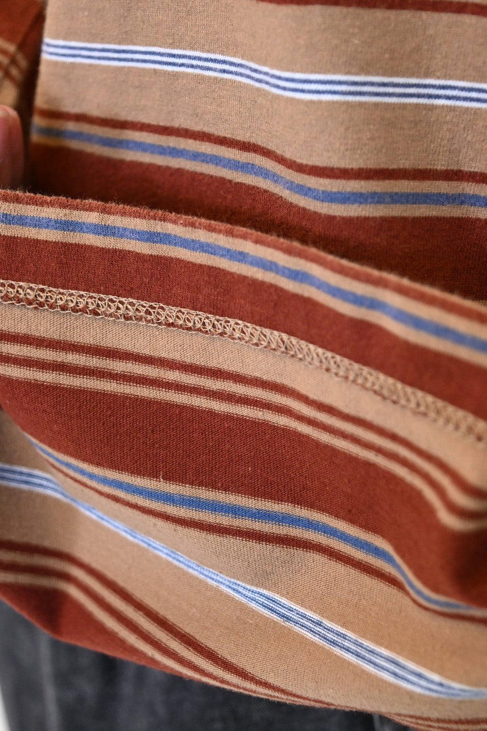 【GENTIL】マルチボーダーロンTee