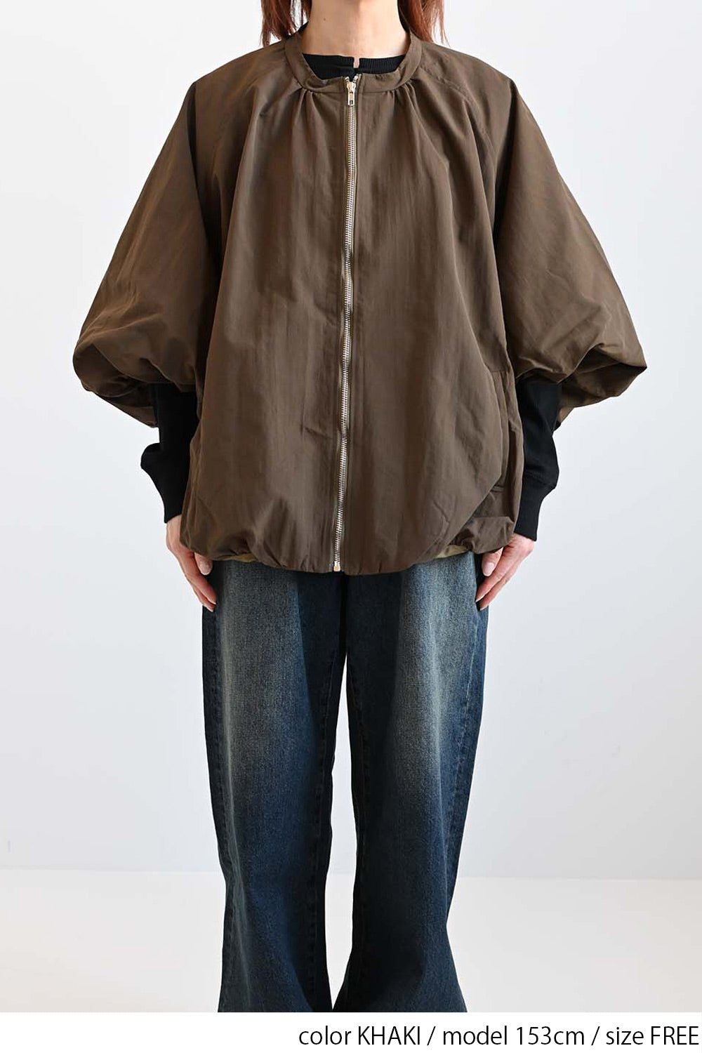 GENTIL】バルーンブルゾン – HEART MARKET