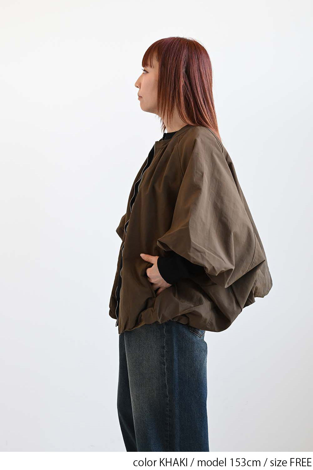 GENTIL】バルーンブルゾン – HEART MARKET