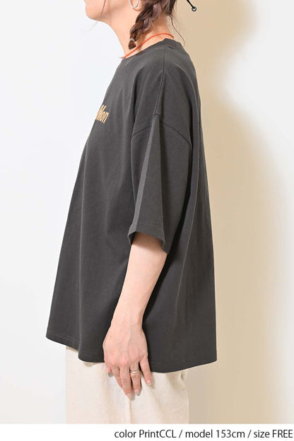 ≪SALE≫【KAKELA&TRANQUIL】Wrestler Embroidered Tee
