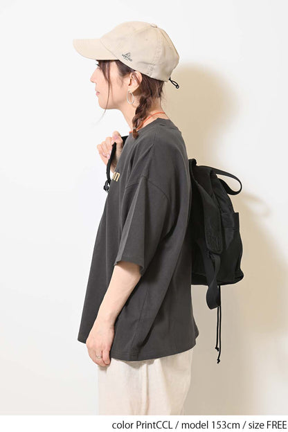 ≪SALE≫【KAKELA&TRANQUIL】Wrestler Embroidered Tee