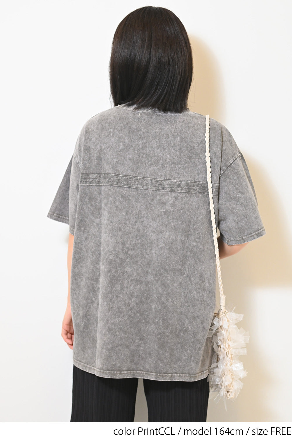 ≪SALE≫【KAKELA&TRANQUIL】Logo Print Long Tee