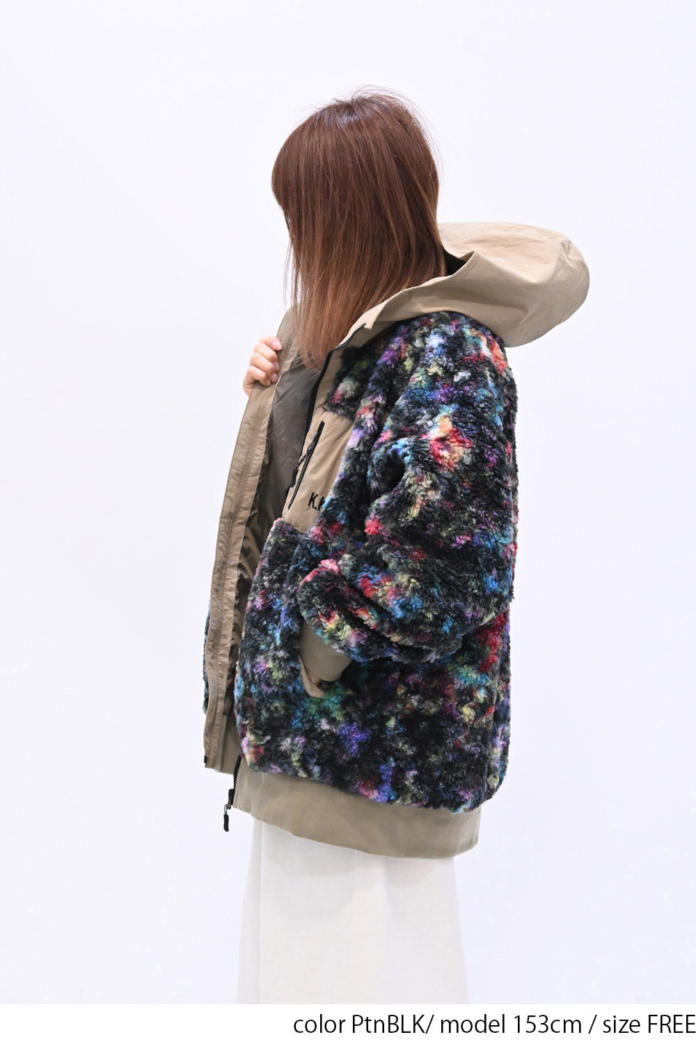 KAKELA&TRANQUIL】サイケフードZIPブルゾン – HEART MARKET