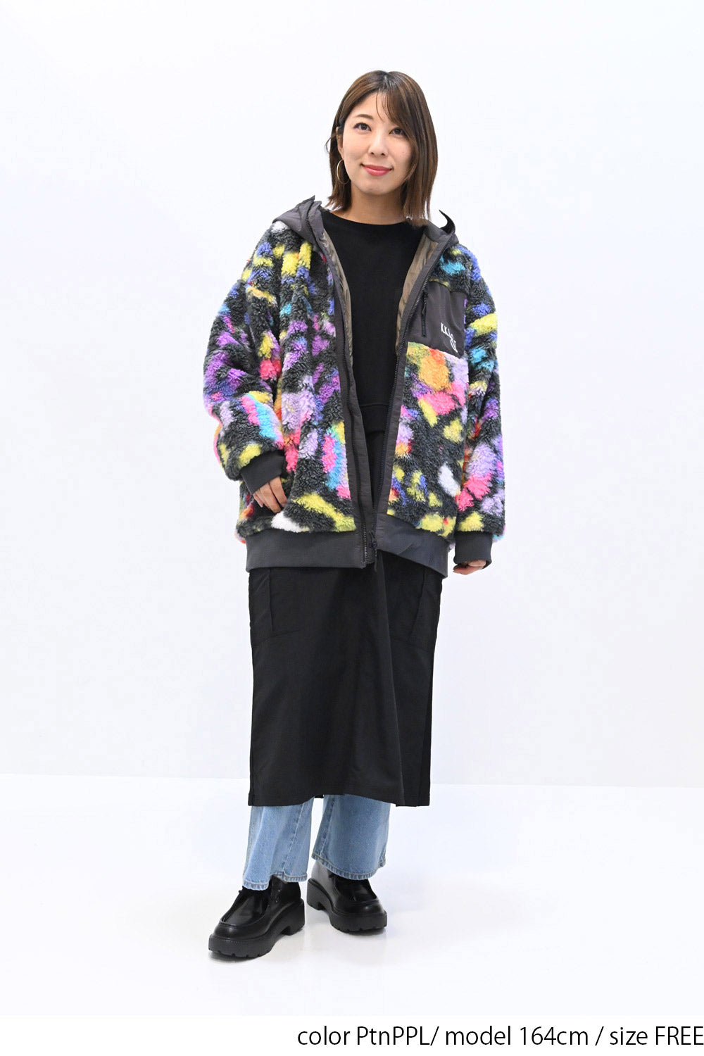 KAKELA&TRANQUIL】サイケフードZIPブルゾン – HEART MARKET