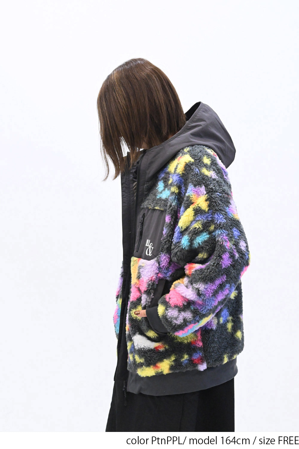 KAKELA&TRANQUIL】サイケフードZIPブルゾン – HEART MARKET