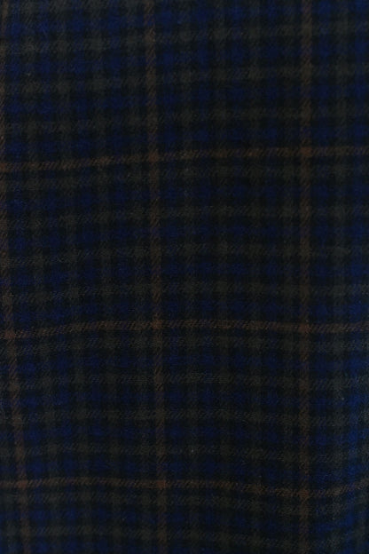 【no jean】両面起毛綾織チェックシャツワンピース