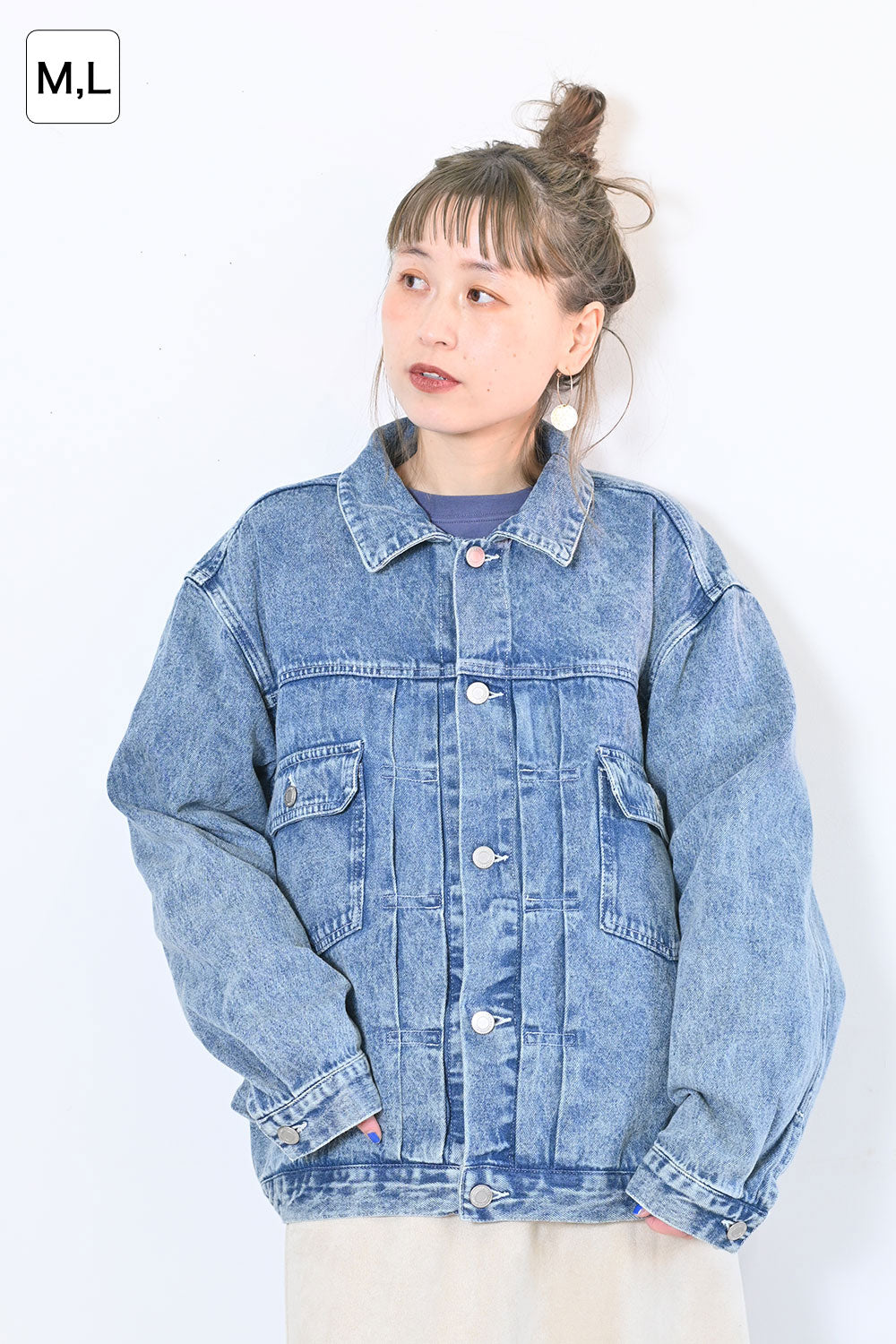 ≪SALE≫【NATURAL STORY】デニムGジャン – HEART MARKET