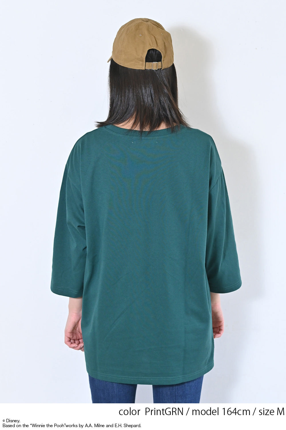 【Disney】ディズニー9分袖BIGTシャツ