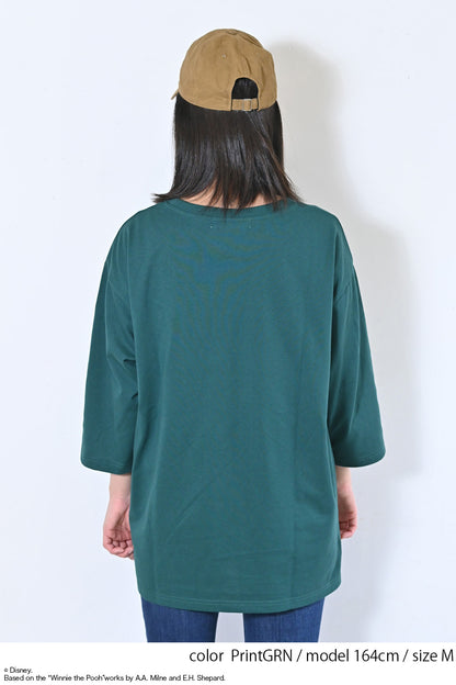 【Disney】ディズニー9分袖BIGTシャツ