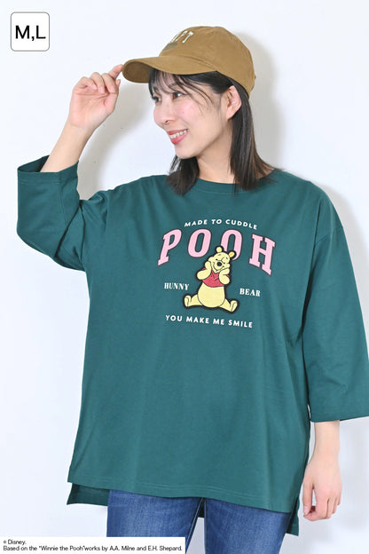 【Disney】ディズニー9分袖BIGTシャツ