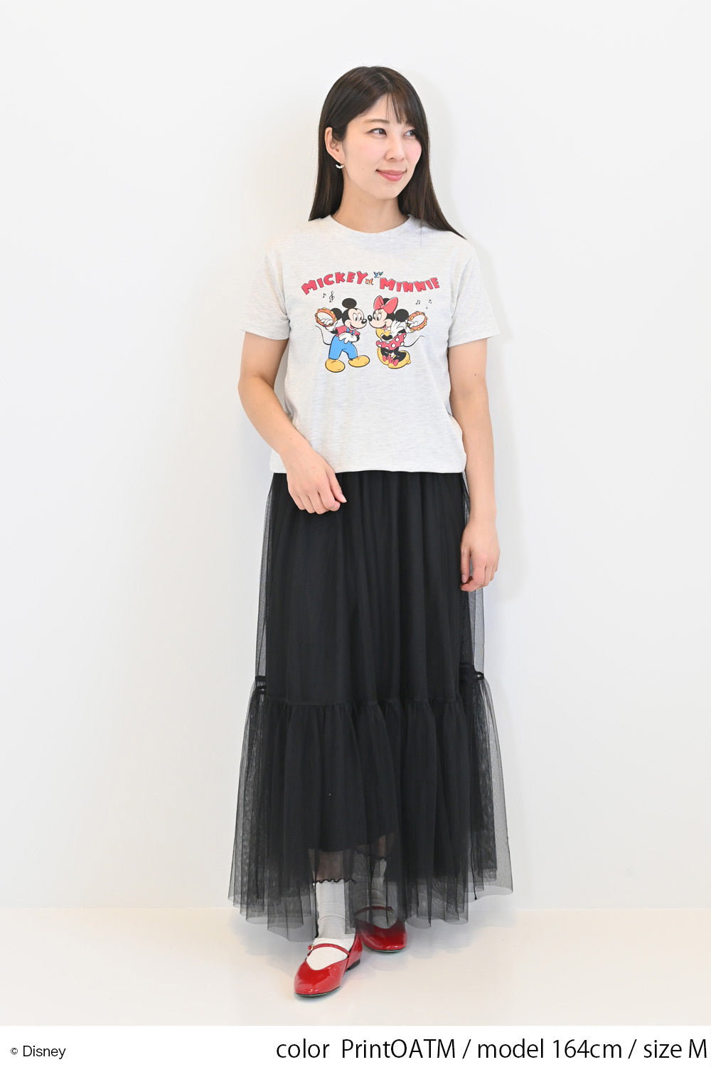 ≪SALE≫【Disney】Disney/Jersey Short Sleeve BOX TEE
